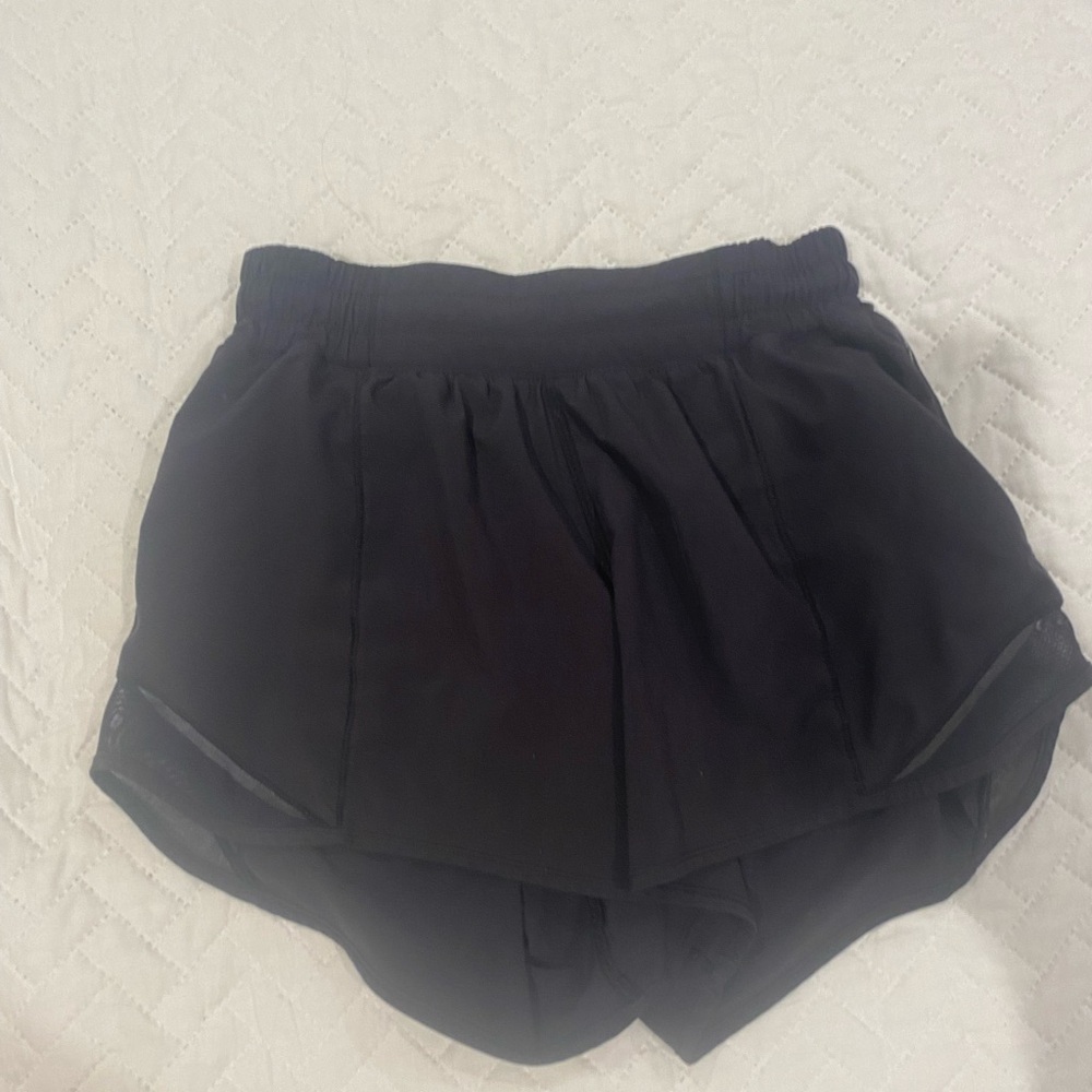 Black Size 4 Lululemon Hotty Hots